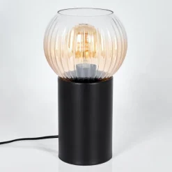 hofstein Koyoto Boule lumineuse, Lampe de bureau, Lampe à poser Ambre, Clair, 1 lumière