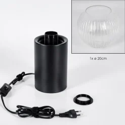 hofstein Koyoto Boule lumineuse, Lampe de bureau, Lampe à poser Clair, 1 lumière