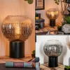 hofstein Koyoto Boule lumineuse, Lampe de bureau, Lampe à poser Clair, Fumé, 1 lumière