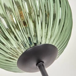 hofstein Koyoto Boule lumineuse, Lampadaire Bleu, Vert, Cuivré, 3 lumières