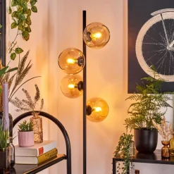 hofstein Koyoto Lampadaire 31 cm Ambre, 4 lumières