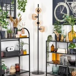 hofstein Koyoto Lampadaire 31 cm Ambre, 4 lumières