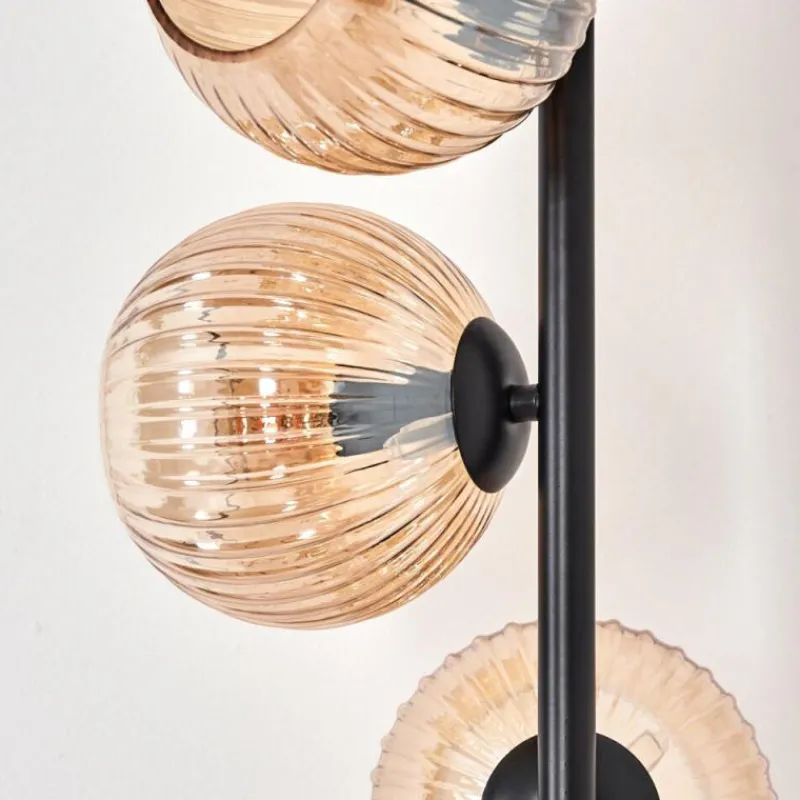 Lampes À Boules-hofstein Koyoto Lampadaire 31 cm Ambre, 5 lumières