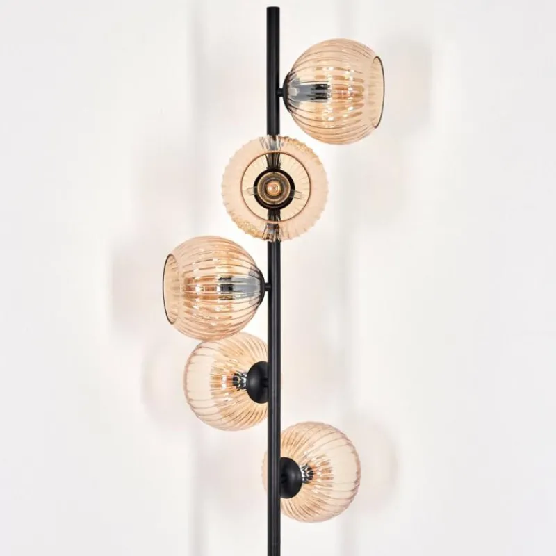 Lampes À Boules-hofstein Koyoto Lampadaire 31 cm Ambre, 5 lumières