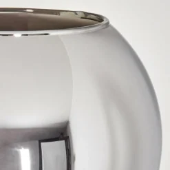 hofstein Koyoto Lampadaire 30 cm Ambre, Chrome, Fumé, 4 lumières