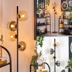 hofstein Koyoto Lampadaire 31 cm Ambre, Clair, Fumé, 4 lumières