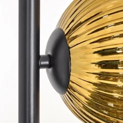 Lampes Dorées-hofstein Koyoto Lampadaire 31 cm Bleu, Or, Vert, Clair, 4 lumières