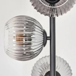 hofstein Koyoto Lampadaire 31 cm Clair, Fumé, 4 lumières