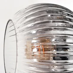 hofstein Koyoto Lampadaire 33 cm Clair, Fumé, 5 lumières