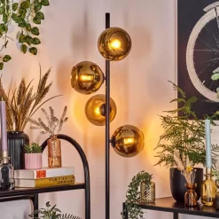 hofstein Koyoto Lampadaire 31 cm Or, 4 lumières