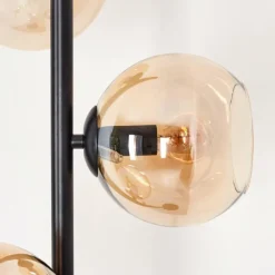 hofstein Koyoto Lampadaire Ambre, 3 lumières