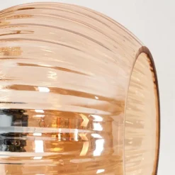 Lampes À Boules-hofstein Koyoto Lampadaire Ambre, 3 lumières