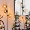 hofstein Koyoto Lampadaire Ambre, Clair, Fumé, 3 lumières