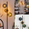 Lampes Dorées-hofstein Koyoto Lampadaire Bleu, Or, Vert, Clair, 3 lumières
