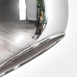 hofstein Koyoto Lampadaire Chrome, Noir, 1 lumière