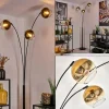hofstein Koyoto Lampadaire Noir, 3 lumières