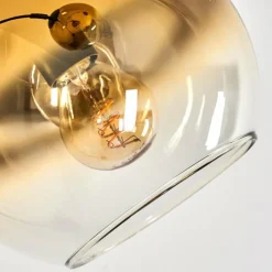 hofstein Koyoto Lampadaire Noir, 3 lumières