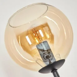 hofstein Koyoto Lampadaire Noir, 3 lumières