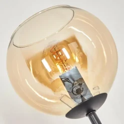 hofstein Koyoto Lampadaire Noir, 3 lumières