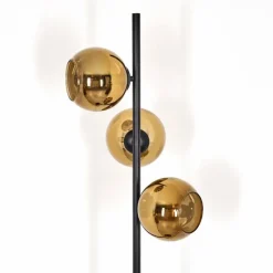 hofstein Koyoto Lampadaire Or, 3 lumières