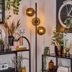 hofstein Koyoto Lampadaire Or, 3 lumières