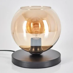 hofstein Koyoto Lampe à poser 20 cm Ambre, 1 lumière