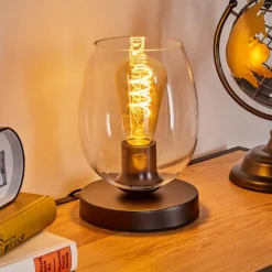 hofstein Koyoto Lampe à poser 15 cm Clair, 1 lumière