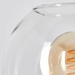 hofstein Koyoto Lampe à poser 20 cm Noir, 1 lumière