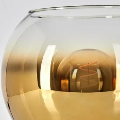 hofstein Koyoto Lampe à poser 25 cm Noir, 1 lumière