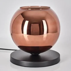 hofstein Koyoto Lampe à poser 25 cm Noir, 1 lumière