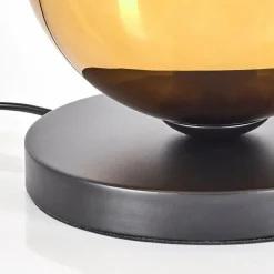 hofstein Koyoto Lampe à poser 20 cm Or, Clair, 1 lumière