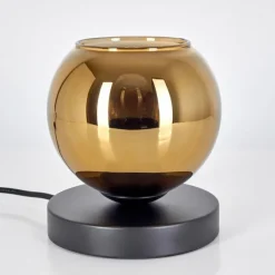 hofstein Koyoto Lampe à poser 15 cm Or, 1 lumière