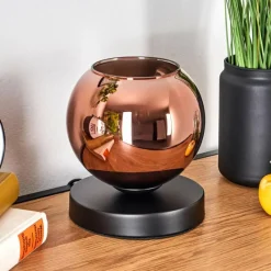 hofstein Koyoto Lampe à poser Noir, 1 lumière