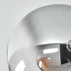 hofstein Koyoto Plafonnier, Boule lumineuse 80 cm Clair, Fumé, 6 lumières