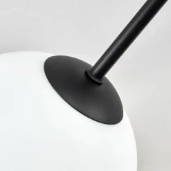 hofstein Koyoto Plafonnier, Boule lumineuse 15 cm Blanc, 6 lumières