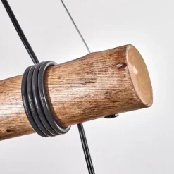 hofstein Koyoto Suspension, Boule lumineuse, Suspension Écru, Noir, 4 lumières