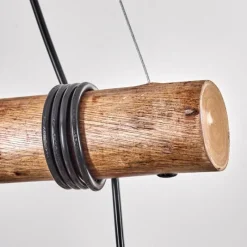 hofstein Koyoto Suspension, Boule lumineuse, Suspension Écru, Noir, 4 lumières