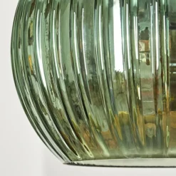 hofstein Koyoto Suspension, Boule lumineuse, Suspension Écru, Noir, 4 lumières