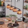 hofstein Koyoto Suspension, Boule lumineuse, Suspension Cuivré, 4 lumières