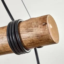 hofstein Koyoto Suspension, Boule lumineuse, Suspension Écru, Noir, 4 lumières