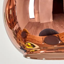 hofstein Koyoto Suspension, Boule lumineuse, Suspension Écru, Noir, 4 lumières