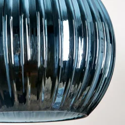 hofstein Koyoto Suspension, Boule lumineuse, Suspension Noir, 3 lumières