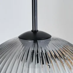 hofstein Koyoto Suspension, Boule lumineuse, Suspension, Suspension grappe Noir, 3 lumières