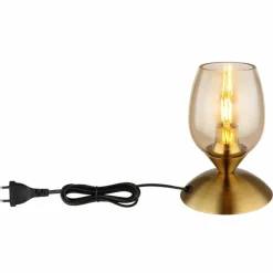 Luminaires Globo Lighting Kuwaita Lampe à poser Laiton, 1 lumière