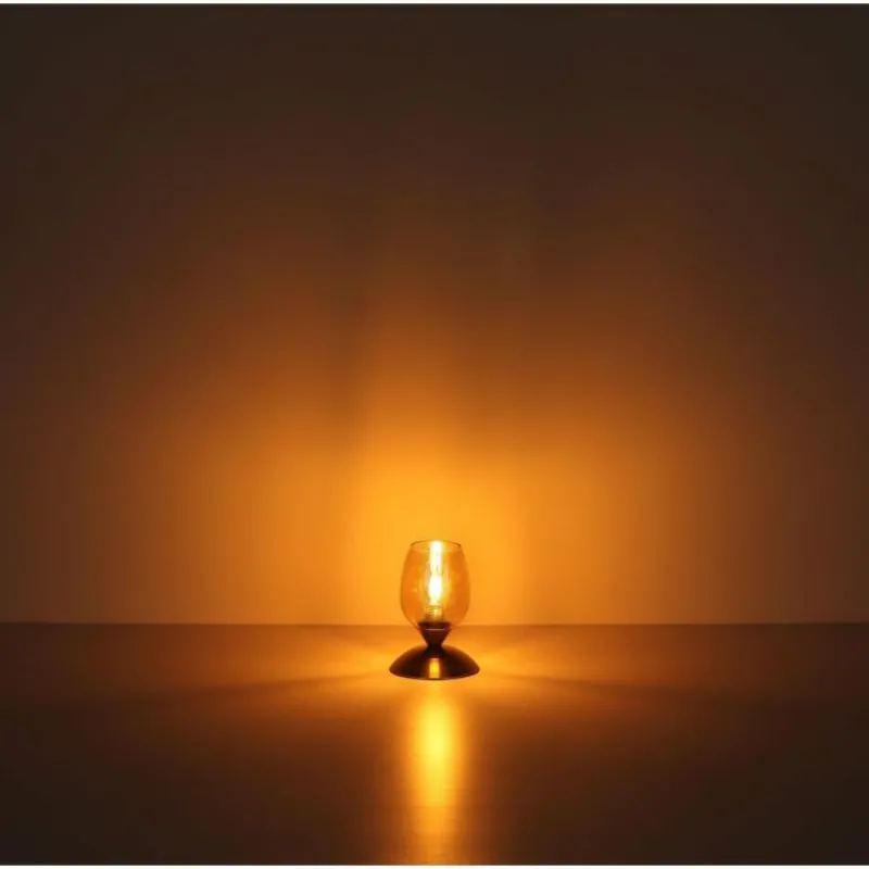 Suspension Verre Fumé-Luminaires Globo Lighting Kuwaita Lampe à poser Noir, 1 lumière