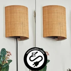 Luminaires Scandinaves-hofstein Labrujo Luminaire Up & Down, Applique murale Noir, 1 lumière