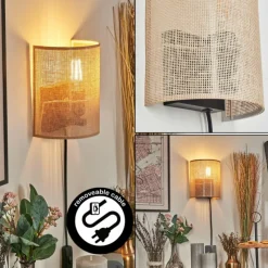 Luminaires Scandinaves-hofstein Labrujo Luminaire Up & Down, Applique murale Noir, 1 lumière