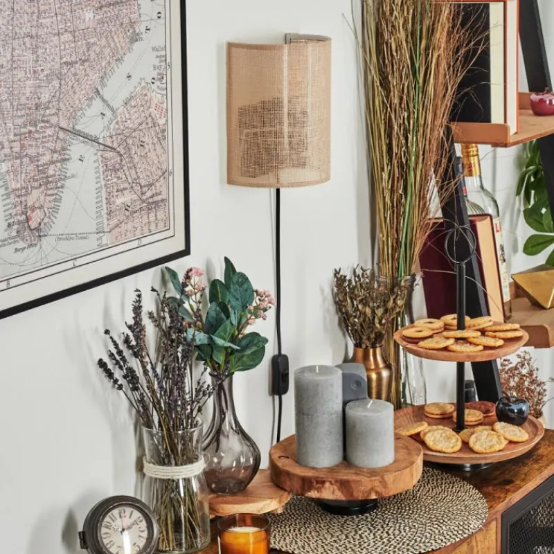 Luminaires Scandinaves-hofstein Labrujo Luminaire Up & Down, Applique murale Noir, 1 lumière