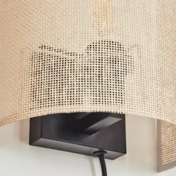 Luminaires Scandinaves-hofstein Labrujo Luminaire Up & Down, Applique murale Noir, 1 lumière