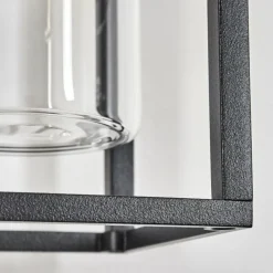 hofstein Lagarelhos Luminaire extérieur, Lampe murale d´extérieur Noir, 1 lumière